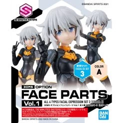 Bandai 30 Minutes Sisters Option Face Parts Vol.1 Set Of 4 Accessory Kits -Model handmade 153 4492 o 1fu3m1rde4vp1391h3qgr415v823