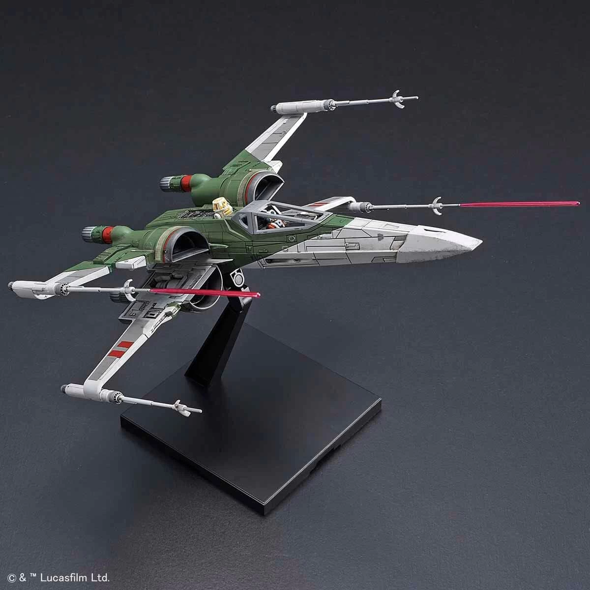 Bandai Star Wars The Rise Of Skywalker X-Wing Fighter 1/72 Scale Model Kit 4 Bandai Star Wars The Rise Of Skywalker X-Wing Fighter 1/72 Scale Model Kit - Image 4