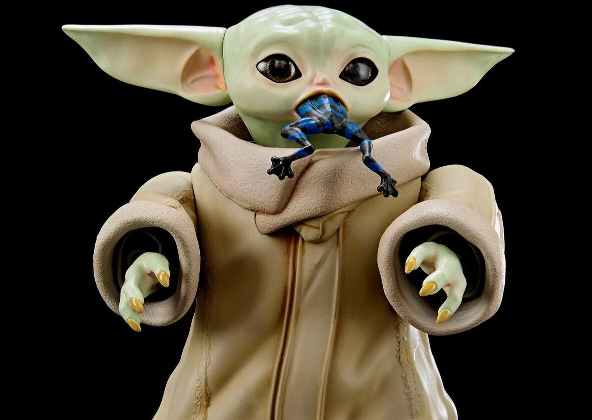 Bandai The Mandalorian Grogu 1/4 & 1/12 Scale Model Kit Set 1 Bandai The Mandalorian Grogu 1/4 & 1/12 Scale Model Kit Set