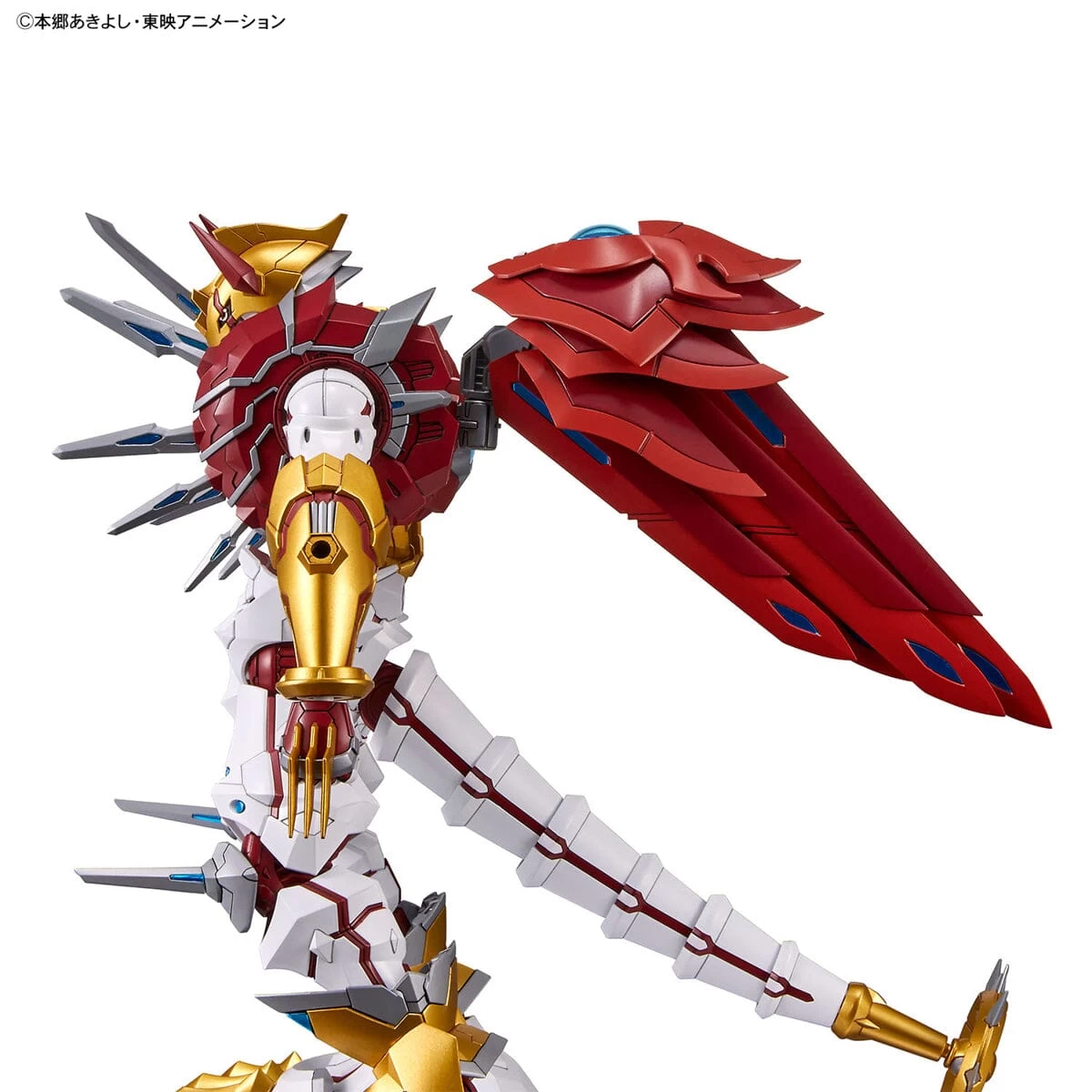 Bandai Digimon Savers Figure-rise Standard Amplified ShineGreymon Model Kit 8 Bandai Digimon Savers Figure-rise Standard Amplified ShineGreymon Model Kit - Image 8