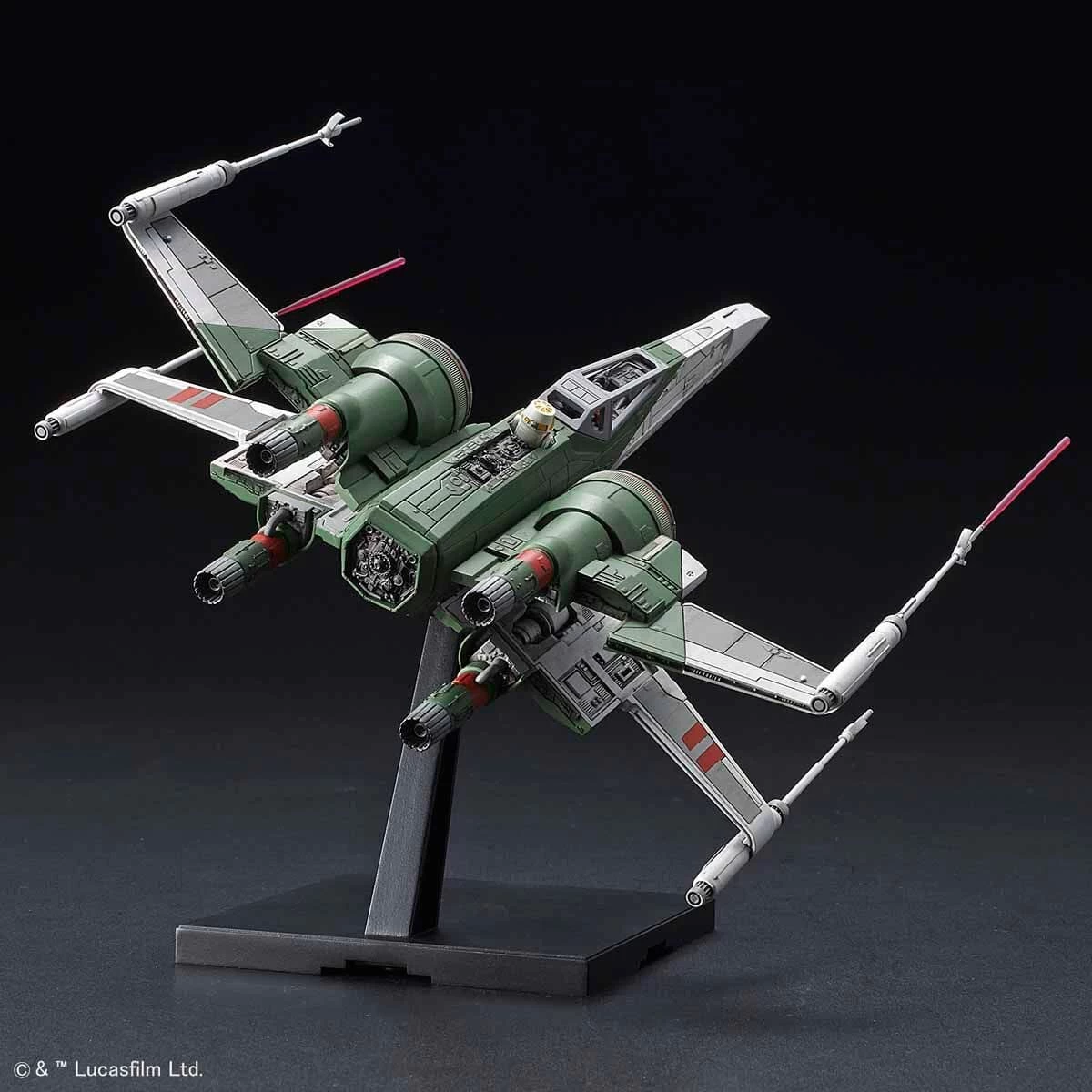 Bandai Star Wars The Rise Of Skywalker X-Wing Fighter 1/72 Scale Model Kit 13 Bandai Star Wars The Rise Of Skywalker X-Wing Fighter 1/72 Scale Model Kit - Image 13