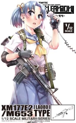 TomyTec Little Armory 1/12 LA080 XM177E2 / M653 Type Assault Rifle