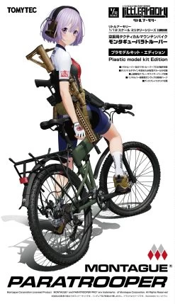 TomyTec Little Armory 1/12 LM008 Montague Paratrooper Folding MTB Bike (Plastic Model Version)