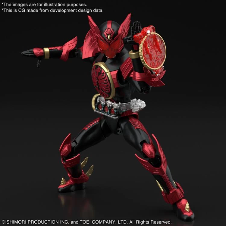 Bandai Kamen Rider OOO Figure-rise Standard Kamen Rider OOO (Tajadoru Combo) Model Kit 4 Bandai Kamen Rider OOO Figure-rise Standard Kamen Rider OOO (Tajadoru Combo) Model Kit - Image 4