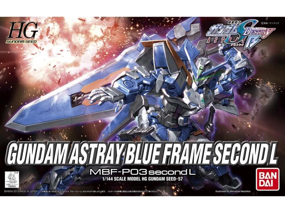Bandai HGGS 1/144 #57 Gundam Astray Blue Frame Second L 2 Bandai HGGS 1/144 #57 Gundam Astray Blue Frame Second L - Image 2