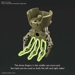 Bandai 30MM CIELNOVA OPTION ARMOR FOR ELITE OFFICER (DARK GREEN) -Model handmade 30mm cielnova option armor for elite officer dark green 03