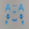 Bandai 30MM OP-30 OPTION ARMOR FOR COMMANDER (CIELNOVA/BLUE GRAY)