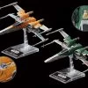 Bandai Star Wars Poe's X-Wing & X-Wing Fighter (The Rise Of Skywalker) 1/144 Scale Model Kit Set
