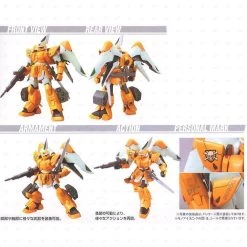 Bandai HG 1/144 #02 Mobile Ginn (Miguel's Ginn) -Model handmade 4543112253026 2 3