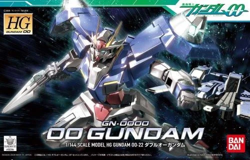 Bandai HG00 1/144 #22 00 Gundam Model Kit 2 Bandai HG00 1/144 #22 00 Gundam Model Kit - Image 2