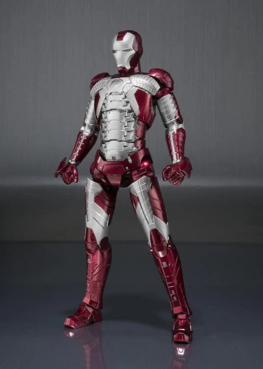 Bandai Iron Man 2 S.H.Figuarts Iron Man Mark V & Hall Of Armor Set 4 Bandai Iron Man 2 S.H.Figuarts Iron Man Mark V & Hall Of Armor Set - Image 4