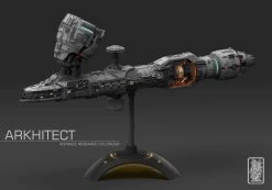 1/3000 Arkhitect Advanced Research Colonizer -Model handmade 6e9c0f13 77cd 43db ad37 fed1dde8b6b0