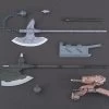 Bandai Orphans HG 1/144 MS Option Set 3 & Gjallarhorn Mobile Worker