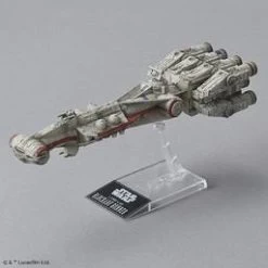 Bandai 1/1000 BLOCKADE RUNNER & 1/350 MILLENNIUM FALCON -Model handmade 738451