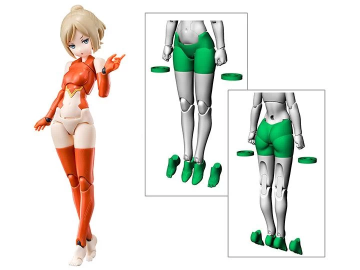 Megami Device M.S.G. 02 Bottom Set Skin Color C Model Kit 1 Megami Device M.S.G. 02 Bottom Set Skin Color C Model Kit