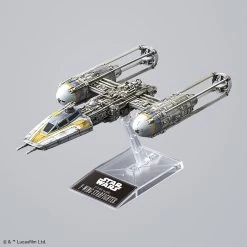 X-Wing & Y-Wing Starfighter "Star Wars", Bandai Star Wars 1/144 -Model handmade BAN228377 07
