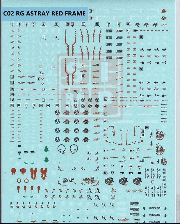 C02 RG 1/144 Astray Red Frame 1 C02 RG 1/144 Astray Red Frame
