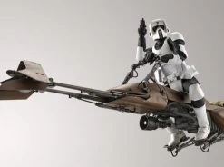 Bandai Star Wars 1/12 Scale Model Kit - Scout Trooper With Speeder Bike