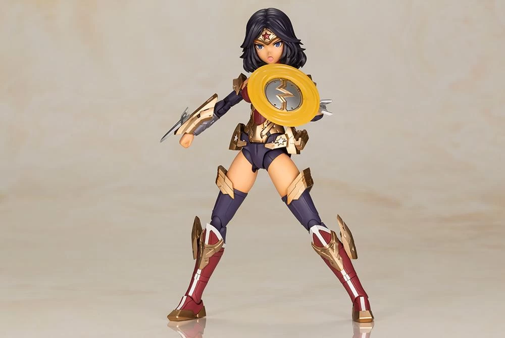 DC Comics Cross Frame Girl Wonder Woman (Humikane Shimada Ver.) Model Kit 9 DC Comics Cross Frame Girl Wonder Woman (Humikane Shimada Ver.) Model Kit - Image 9