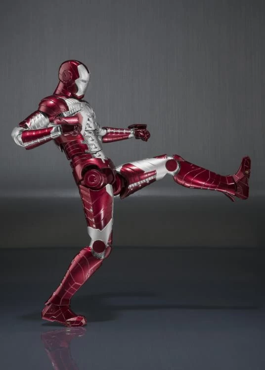 Bandai Iron Man 2 S.H.Figuarts Iron Man Mark V & Hall Of Armor Set 6 Bandai Iron Man 2 S.H.Figuarts Iron Man Mark V & Hall Of Armor Set - Image 6