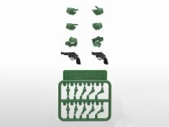 Little Armory LAOP07 Figma Tactical Gloves 2 Revolver Set (Green)