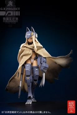 Snail Shell GN Project 1/12 Scale Wolf-001 Tactical Cloak Tan (Clothes Only) -Model handmade g n project option costume tactical cloak for general use seasoned ver 05