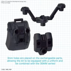 Bandai GIRL GUN LADY & 30MS (30 MINUTES SISTERS) COMPATIBLE OPTIONAL PARTS SET -Model handmade ggl 30ms compatible optionparts 05 enth