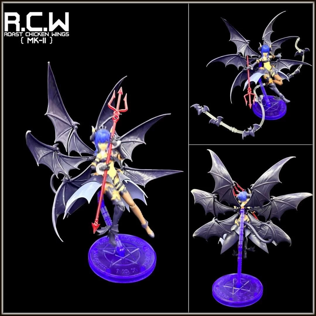 R.C.W. Evil Six Wing Set 1/12 Scale Model Accessory 2 R.C.W. Evil Six Wing Set 1/12 Scale Model Accessory - Image 2