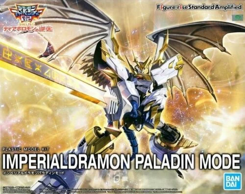 Bandai Digimon Adventure Figure-rise Standard Amplified Imperialdramon (Paladin Mode) Model Kit 2 Bandai Digimon Adventure Figure-rise Standard Amplified Imperialdramon (Paladin Mode) Model Kit - Image 2