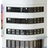 Tomytec 1/150 Building Collection: 134-2 Corner Modern Office Building B2