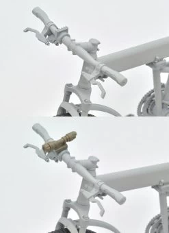 TomyTec Little Armory 1/12 LM008 Montague Paratrooper Folding MTB Bike (Plastic Model Version) -Model handmade tmt30756 11