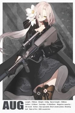 TomyTec Little Armory 1/12 LADF19 Dolls Frontline AUG Type Assault Rifle -Model handmade tmt31711 6